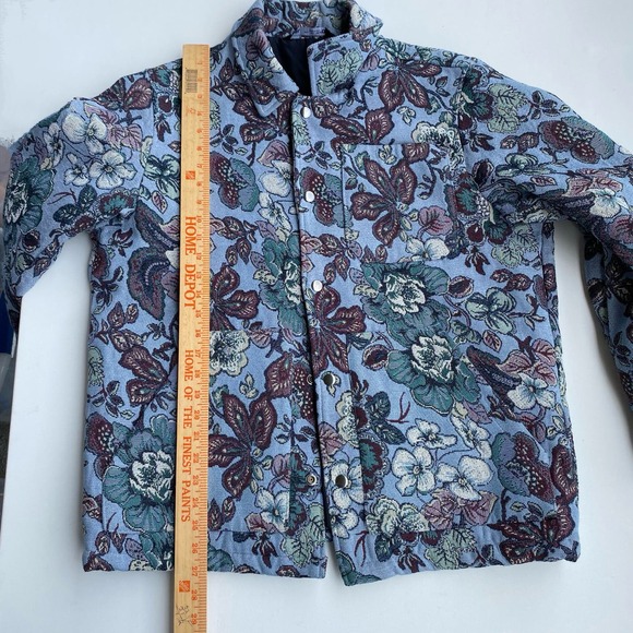 Zara : Floral Jacquard Men’s Jacket : Sz L - Picture 13 of 16